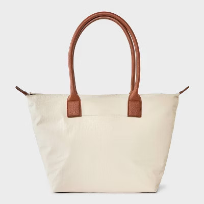 Foundational Tote Handbag - Universal Thread™ Beige | Target