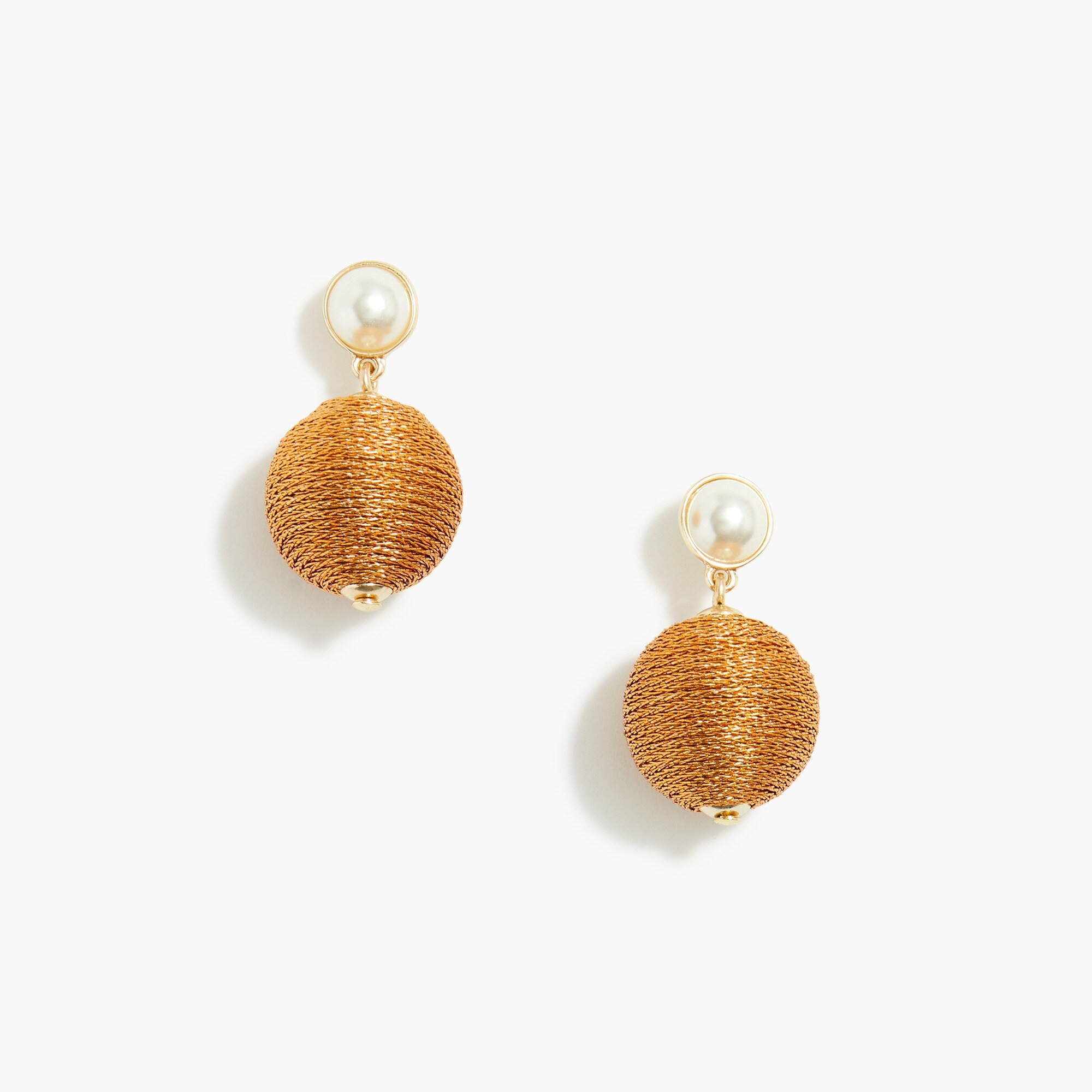 Pearl bauble earrings | J.Crew Factory
