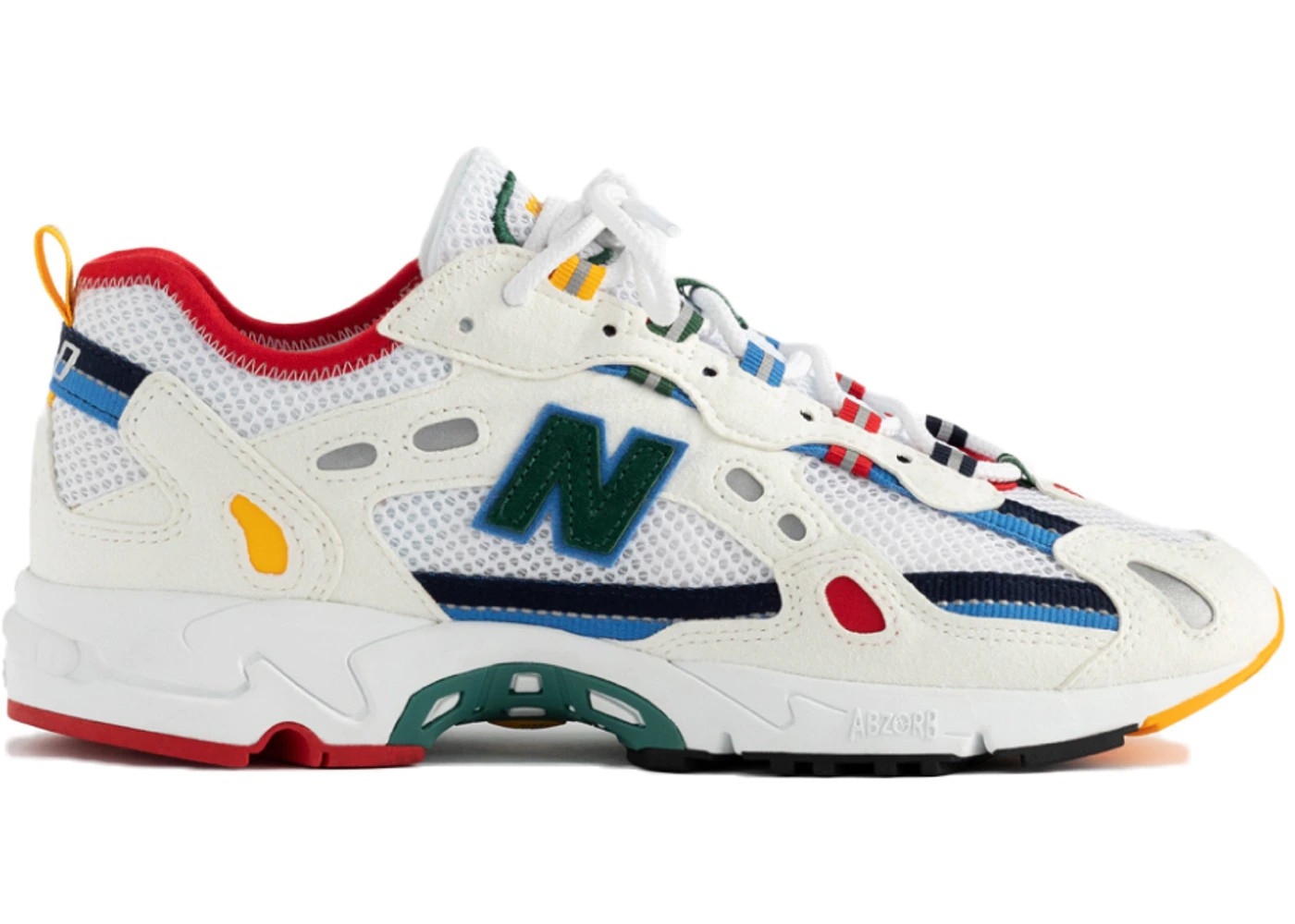 New Balance 827 AbzorbAime Leon Dore White Multi | StockX