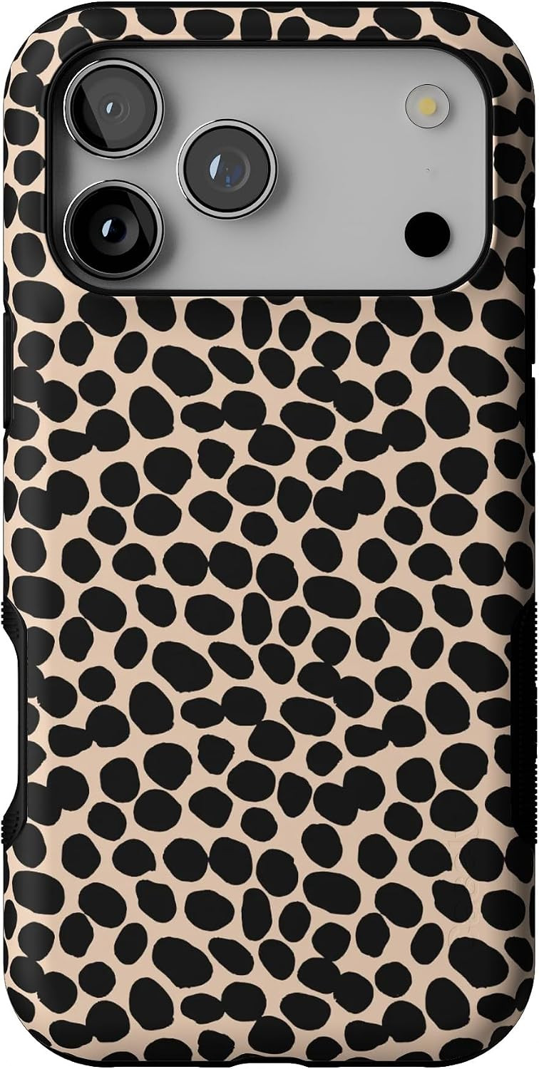 Casely iPhone 17 Pro Max Case | Lost in Spots | Cheetah Print | Bold Protective Design | Compatible with MagSafe | Amazon (US)