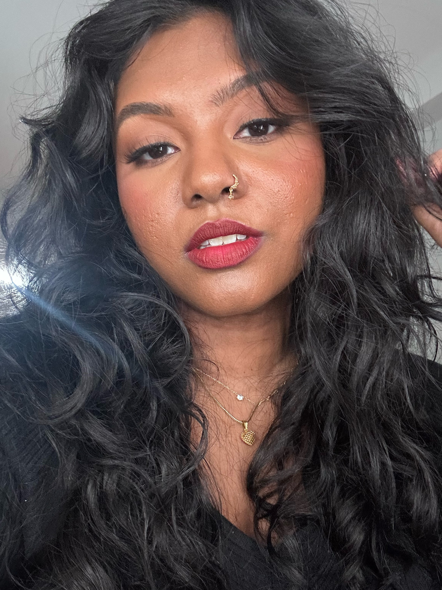 Gorgeous burgundy red matte lip! Under $20 too 🫶🏾 

#LTKSeasonal #LTKBeauty