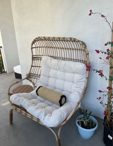 Outdoor furniture, patio furniture, outdoor entertainment,
This wicker egg chair is so perfect for your outdoor patio! So great to cozy up on and super durable. I found one at Walmart that is also on sale! 

#LTKFamily #LTKHome #LTKSeasonal