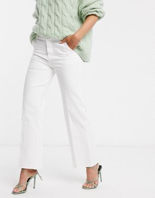 b.Young Forever raw hem wide leg jeans | ASOS (Global)