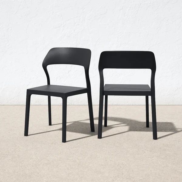 Annis Stacking Patio Dining Side Chair | Wayfair North America