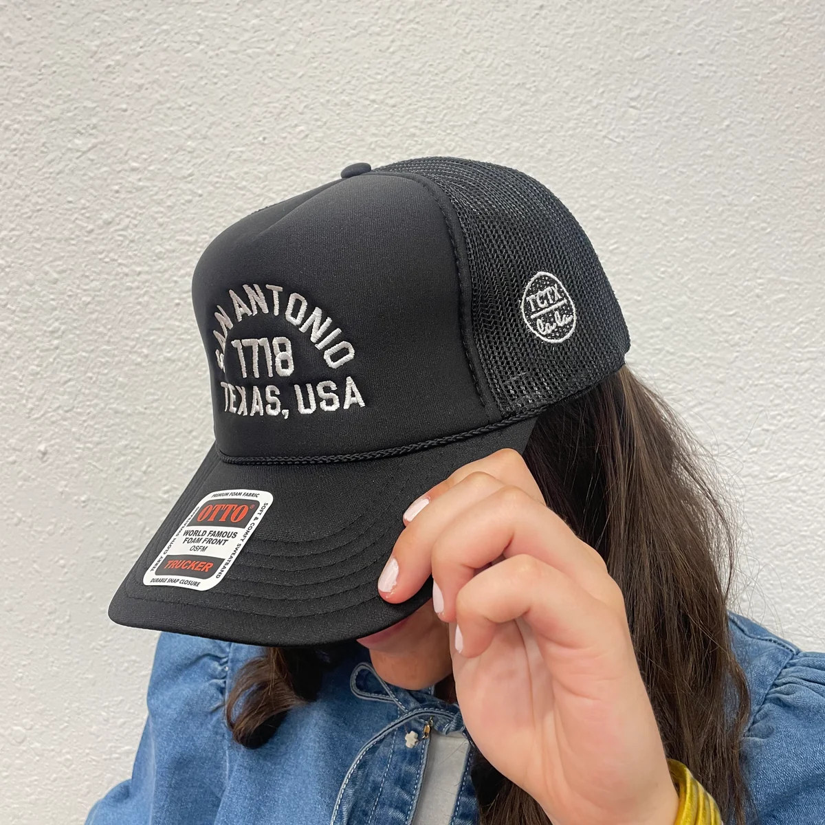 San Antonio 1718 Trucker Hat | The Collection Texas