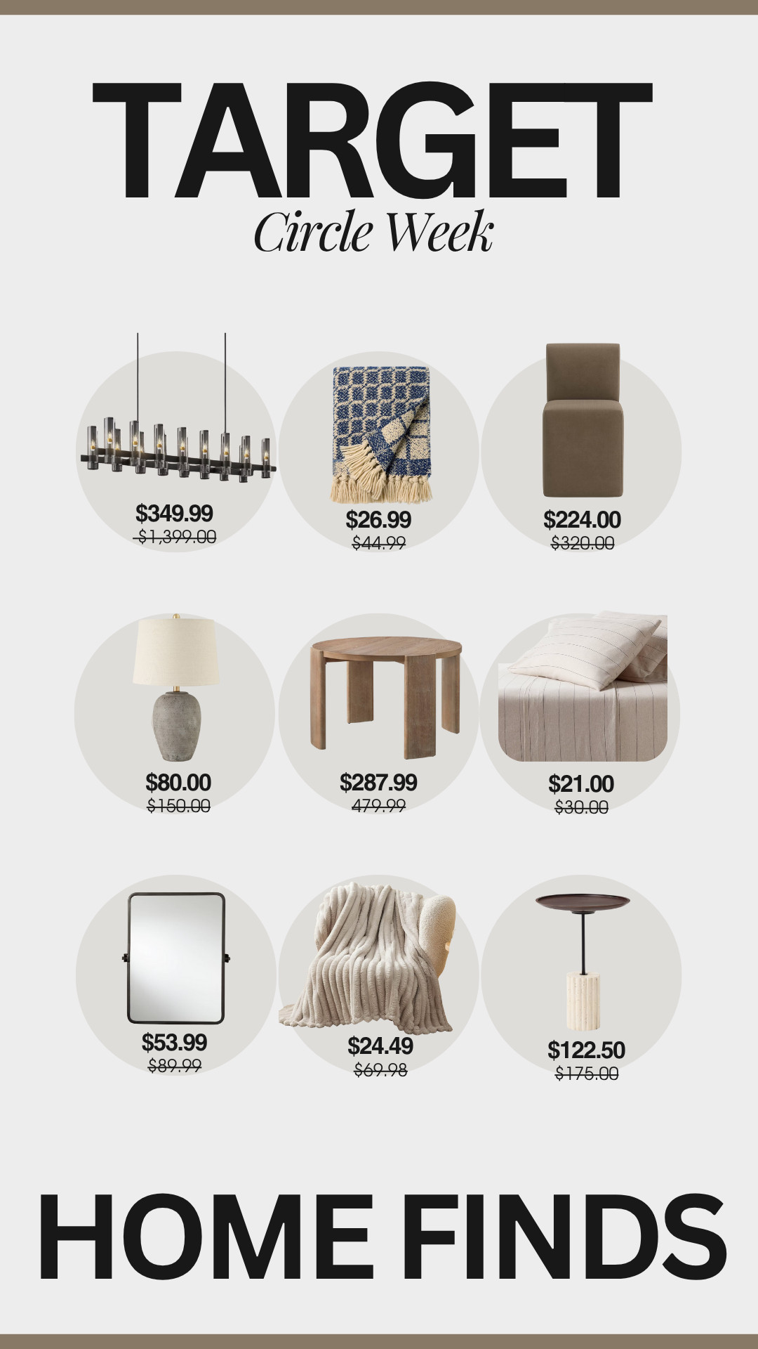 Some of my favorite Home Decor & Furniture Finds during Target Circle Week. 

#target #circleweek #homegoods #homedecor #sale #homeinspo 

 #LTKSaleAlert