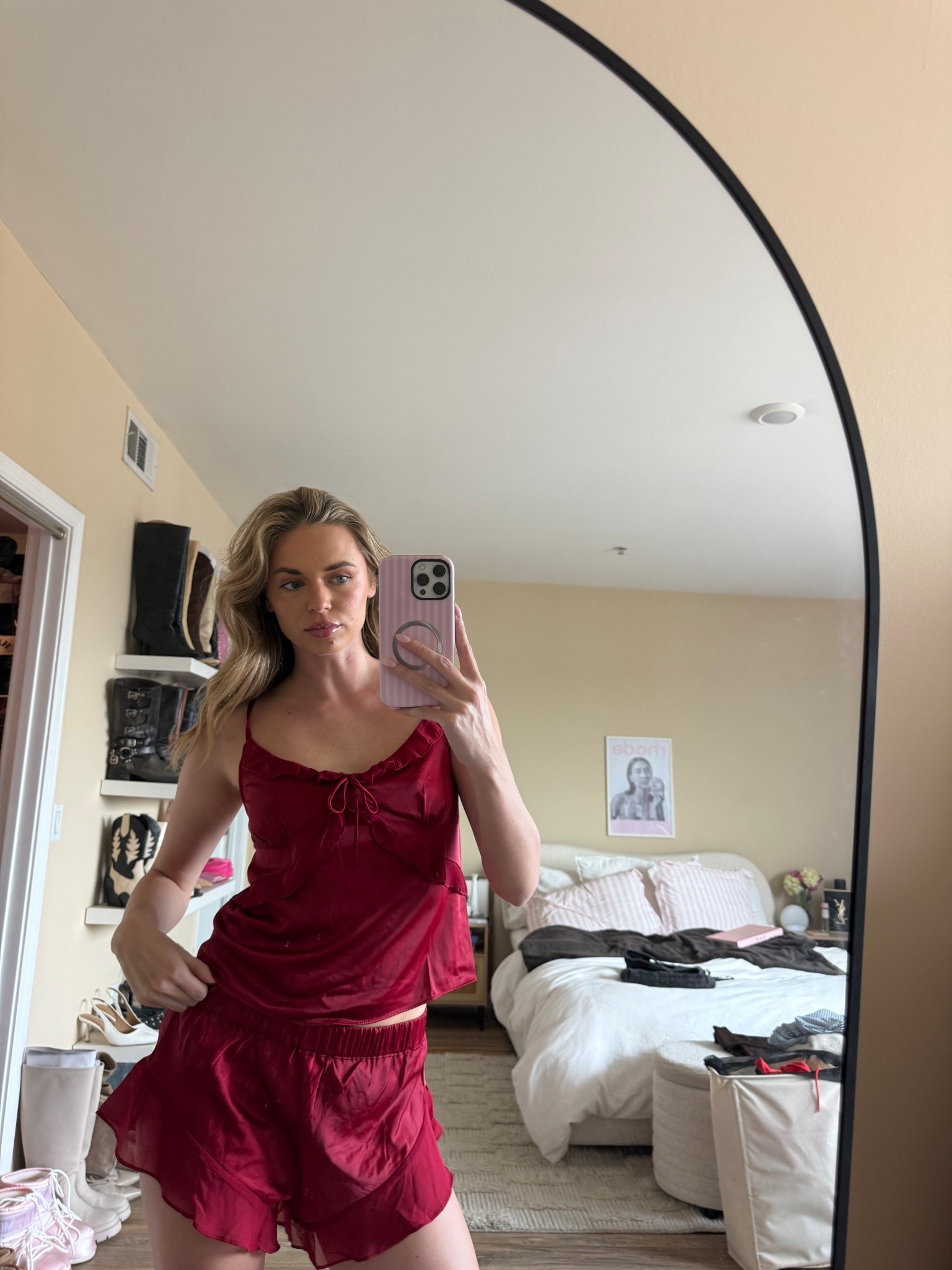 cutest red vday set with frilly ruffles 💋

#LTKValentine #LTKselfcare