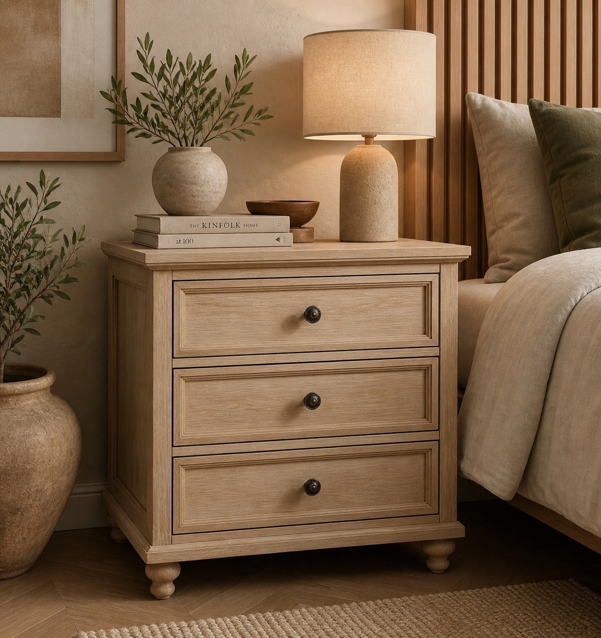 This nightstand is giving high-end cozy bedroom vibes… but it’s only $125 🤍 From Walmart and seriously looks like something from Pottery Barn. Proof you don’t need a luxury budget to get the look.

#LTKHome #LTKSaleAlert
