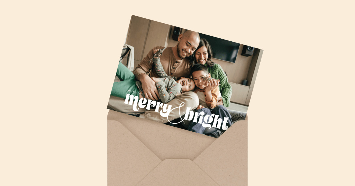 Retro Merry & Bright | Postable | Postable