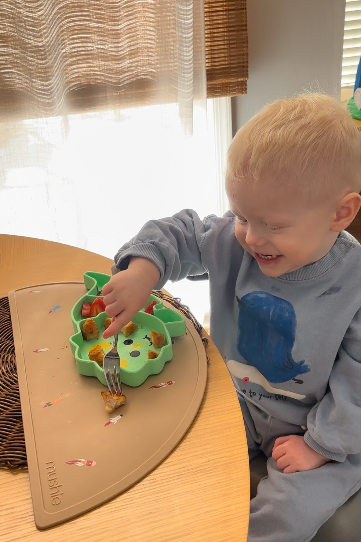 Cocktail forks to help your toddler be independent with feeding with utensils 

#LTKBaby