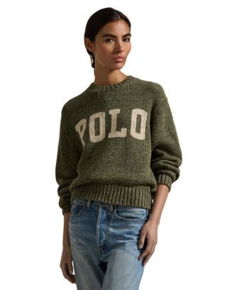 Logo Cotton Crewneck Sweater | Bloomingdale's (US)