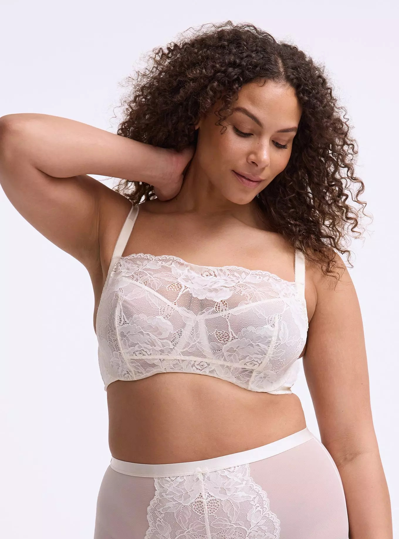 Balconette Unlined Lace Cami Bra | Torrid (US & Canada)