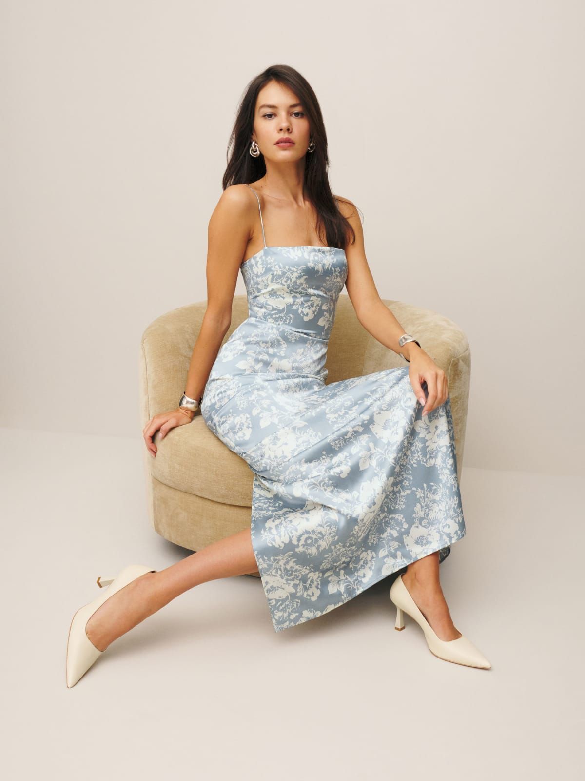 Frankie Silk Dress | Reformation (US & AU)