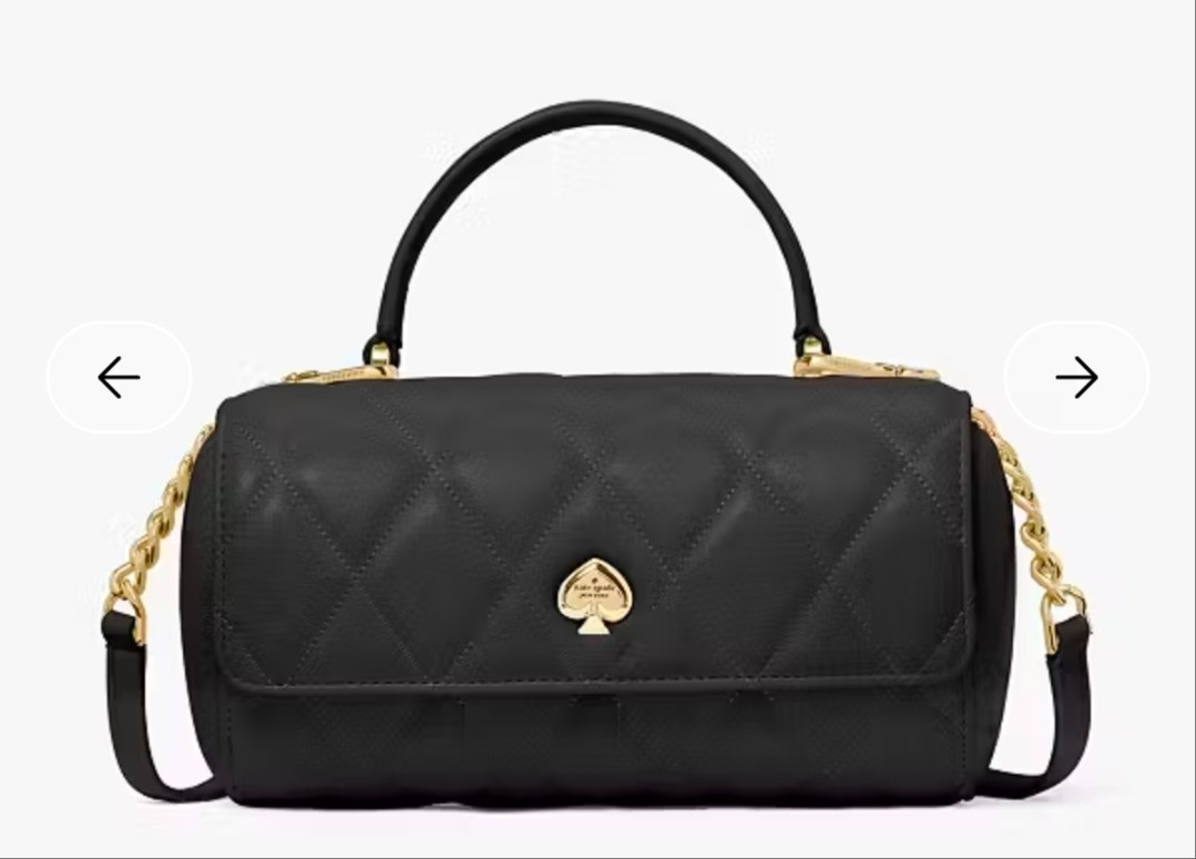 This Heart Barrel Quilted Crossbody from Kate Spade Outlet is on sale for $92 plus an extra 10% off! I also applied an additional $20 off promo code (with a certain purchase amount) after signing up. I bought both colors... 😅🤦🏽‍♀️😂😫

