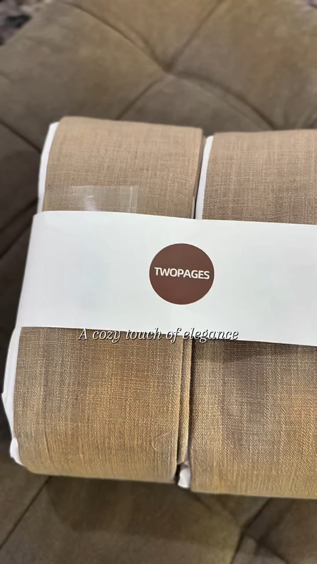 Proof that even small details can make a big difference ✨ Loving how these custom @twopagescurtains curtains added just the right amount of warmth and texture to our bathroom. #gifted Checkout my LTK in my bio for the link! 

Product: Liz Linen Drapes Pleated
Color: Oak Dim Gray
Header: Triple Pleat
Memory training: yes
Lining Type: Blackout

#twopageshome #homestyle #curtains #homeinspo