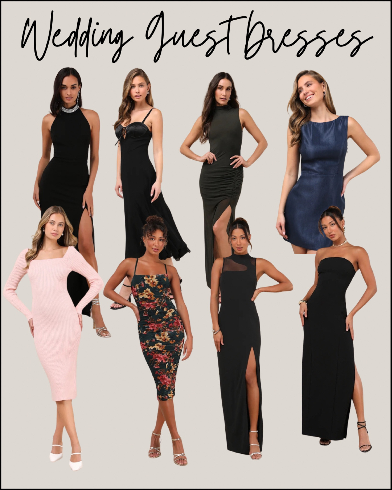 Chic winter wedding guest dresses from lulus! 

#LTKStyleTip #LTKWedding