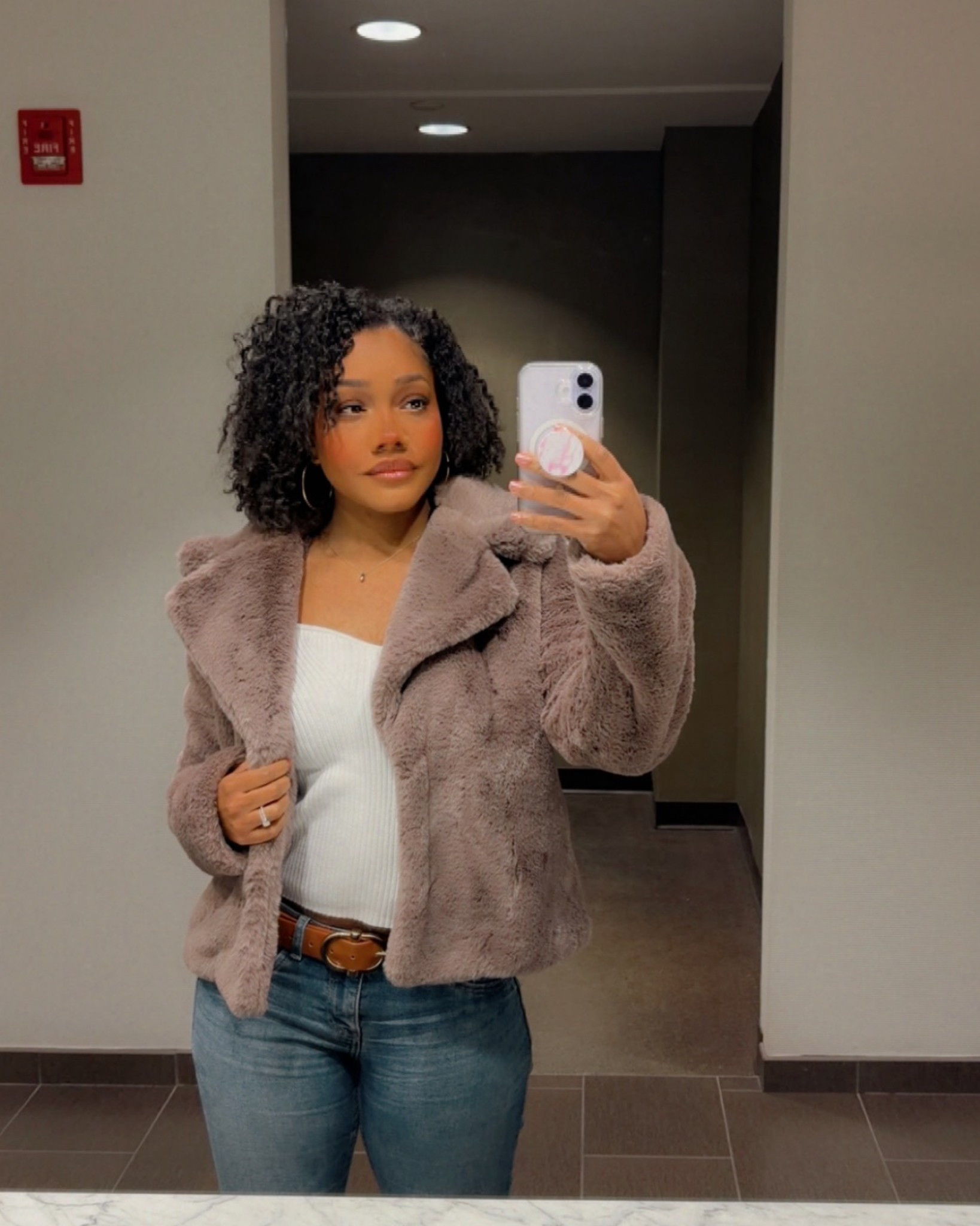 It’s freezing in the south! Obsessed with this faux fur moment from Abercrombie, warm, luxe, and somehow still effortless.

#LTKdayinmylife #LTKSeasonal #LTKPetite