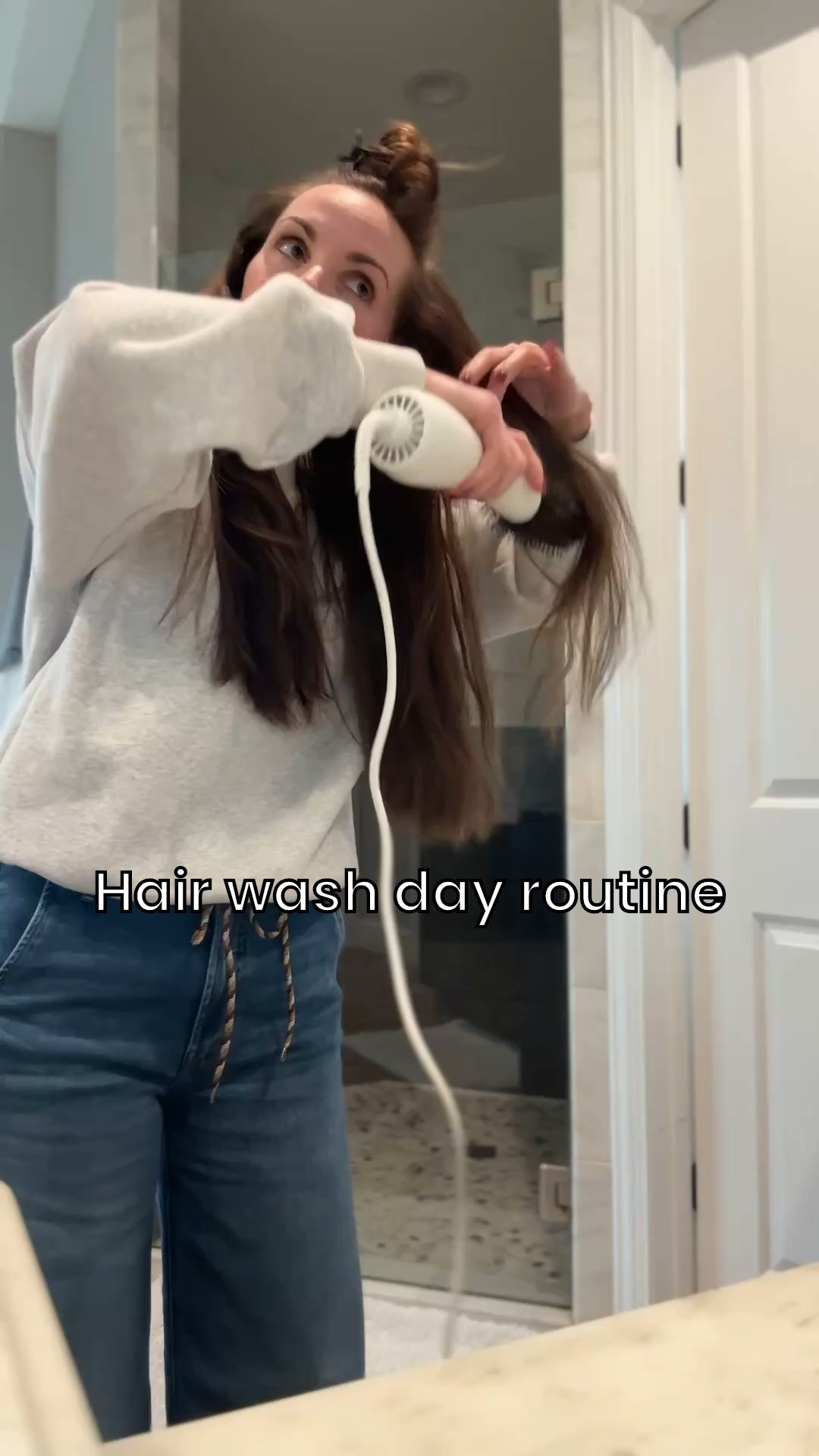 Hair washing day with the tools and products I use 