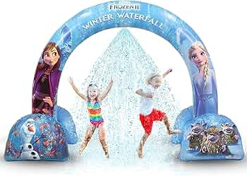 GoFloats Disney Inflatable Arch Sprinkler for Kids - Choose Between Cars, Frozen and Finding Nemo | Amazon (US)