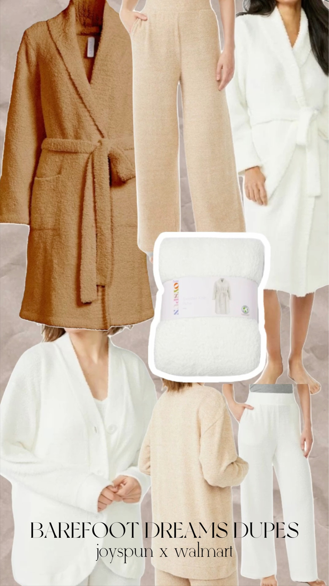 the best barefoot dreams dupe! Joyspun by Walmart — nothing over $30 and feels identical! 

#LTKHoliday #LTKunder100 #LTKunder50