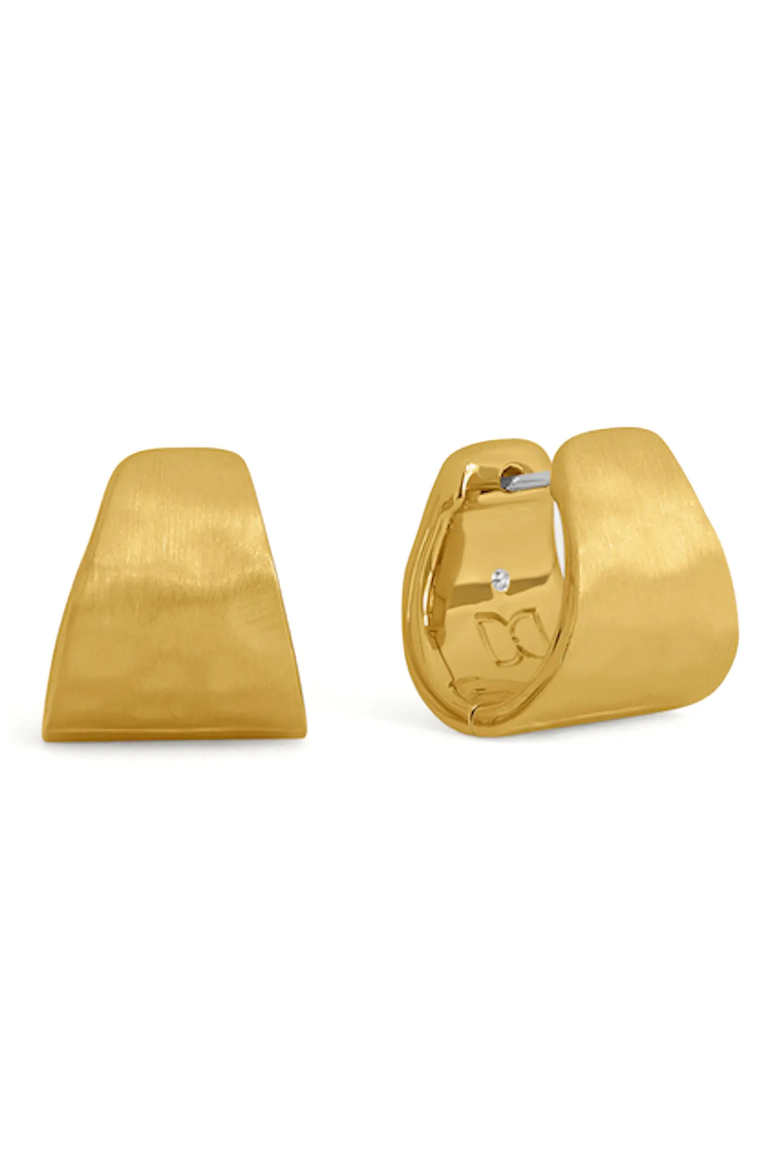 Mara Wide Huggie Hoop Earrings (Women) | Nordstrom | Nordstrom