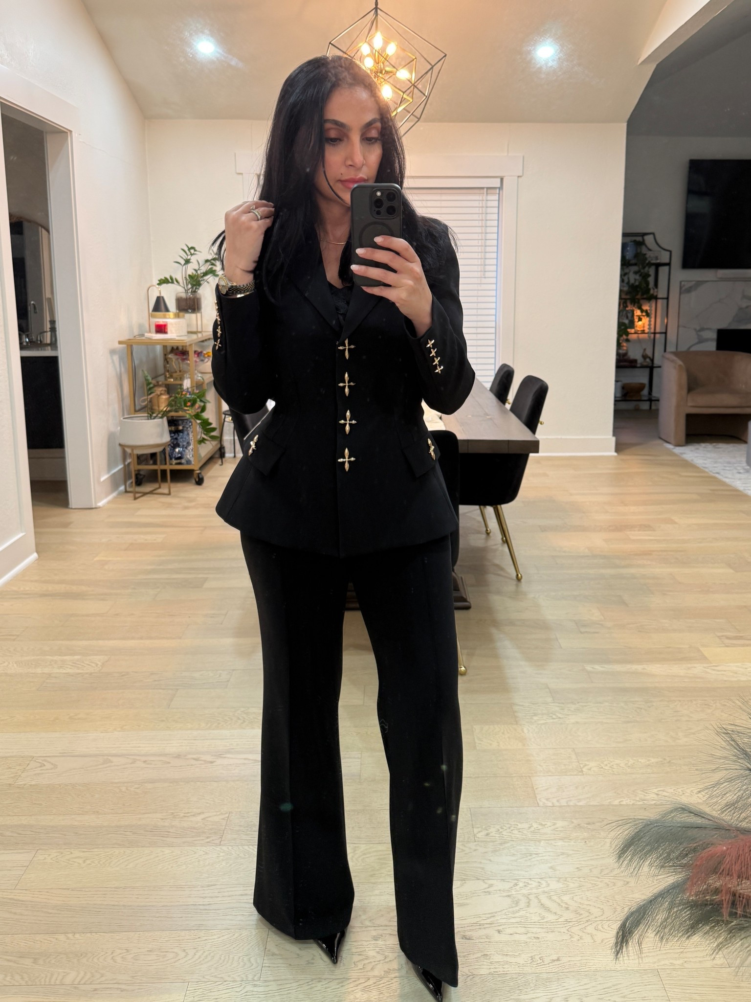 The perfect black pantsuit. 

#LTKMothersDay #LTKdayinmylife #LTKWorkwear