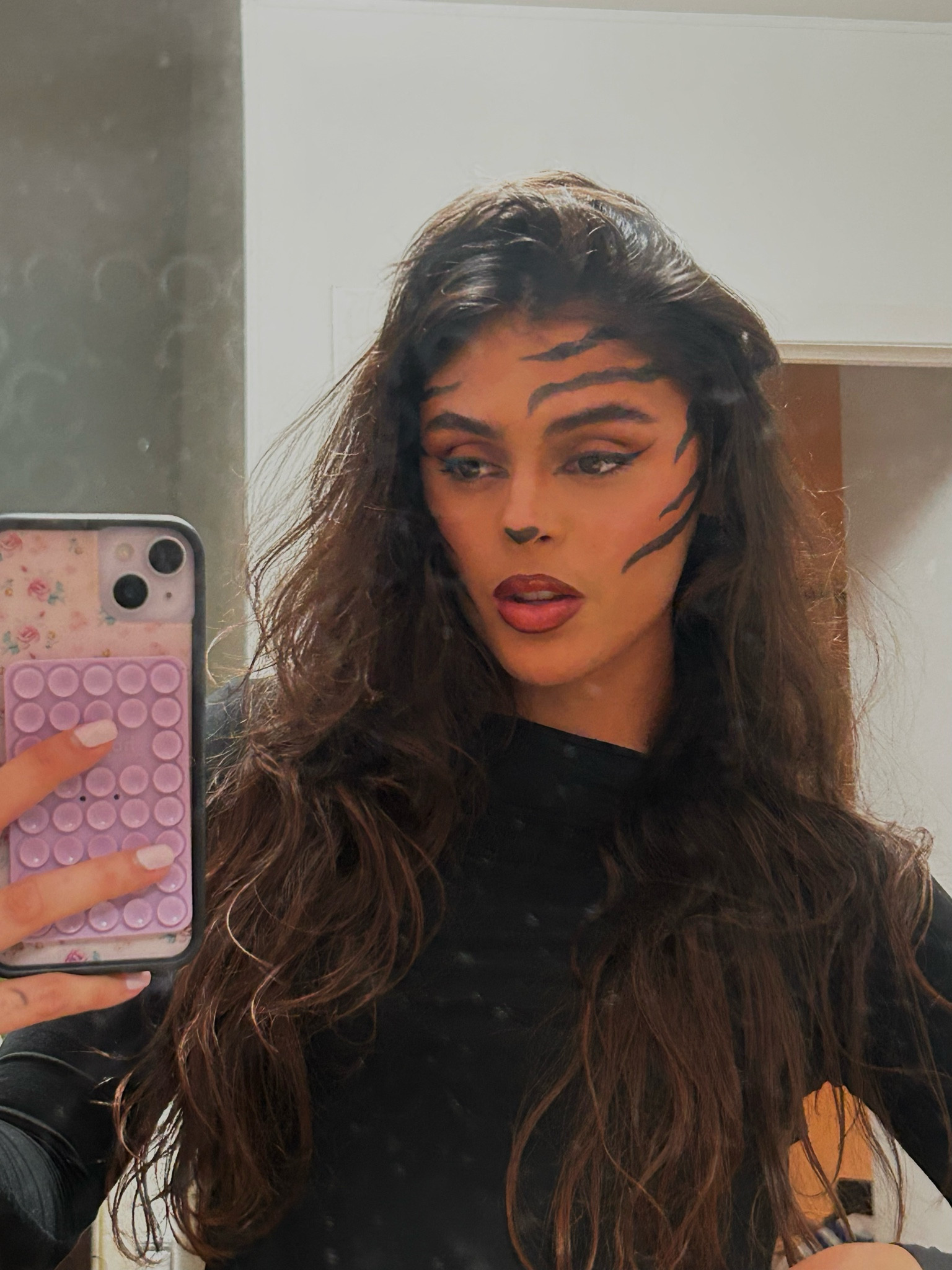 A last minute halloween makeup look

#makeup #halloweenmakeup 

#LTKStyleTip #LTKBeauty