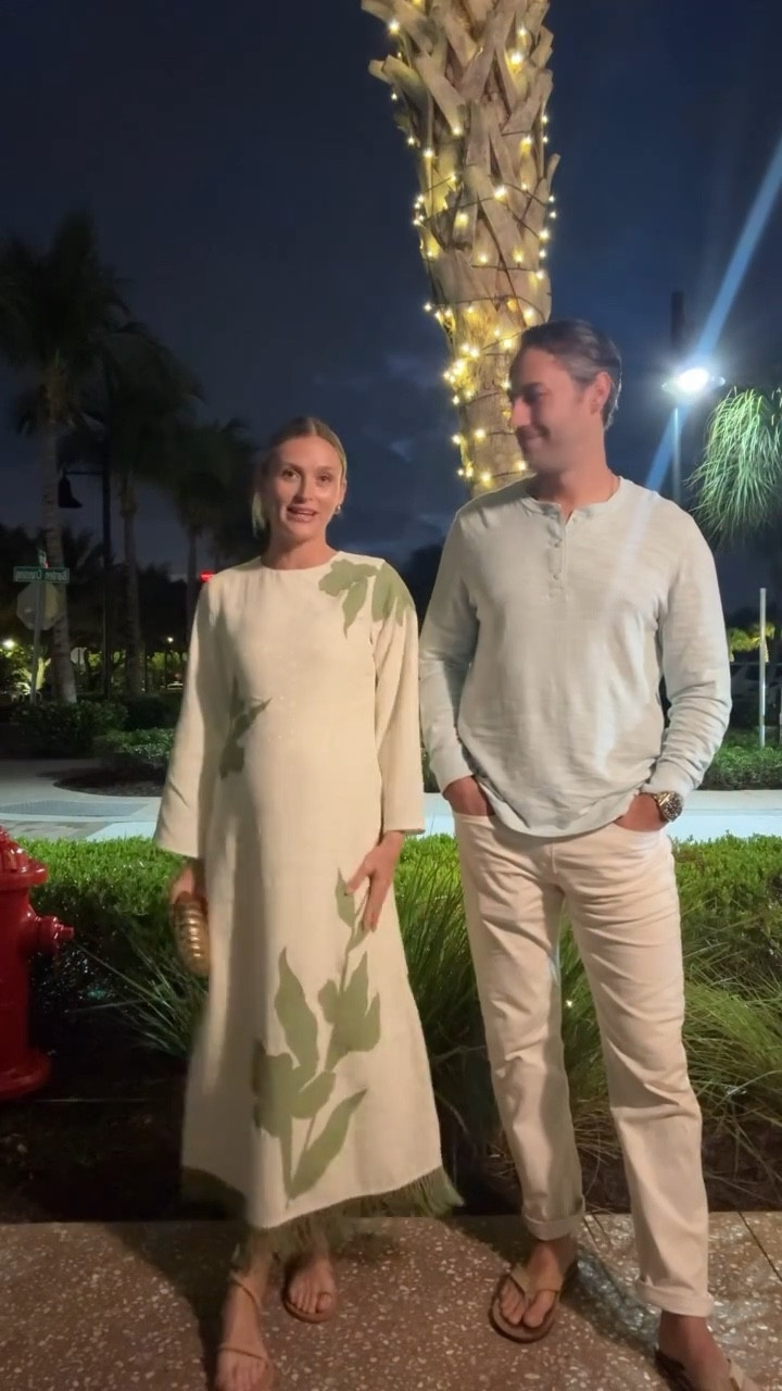 quick little dinner ootd ft the bump 💚

#LTKootd #LTKgrwm #LTKMens