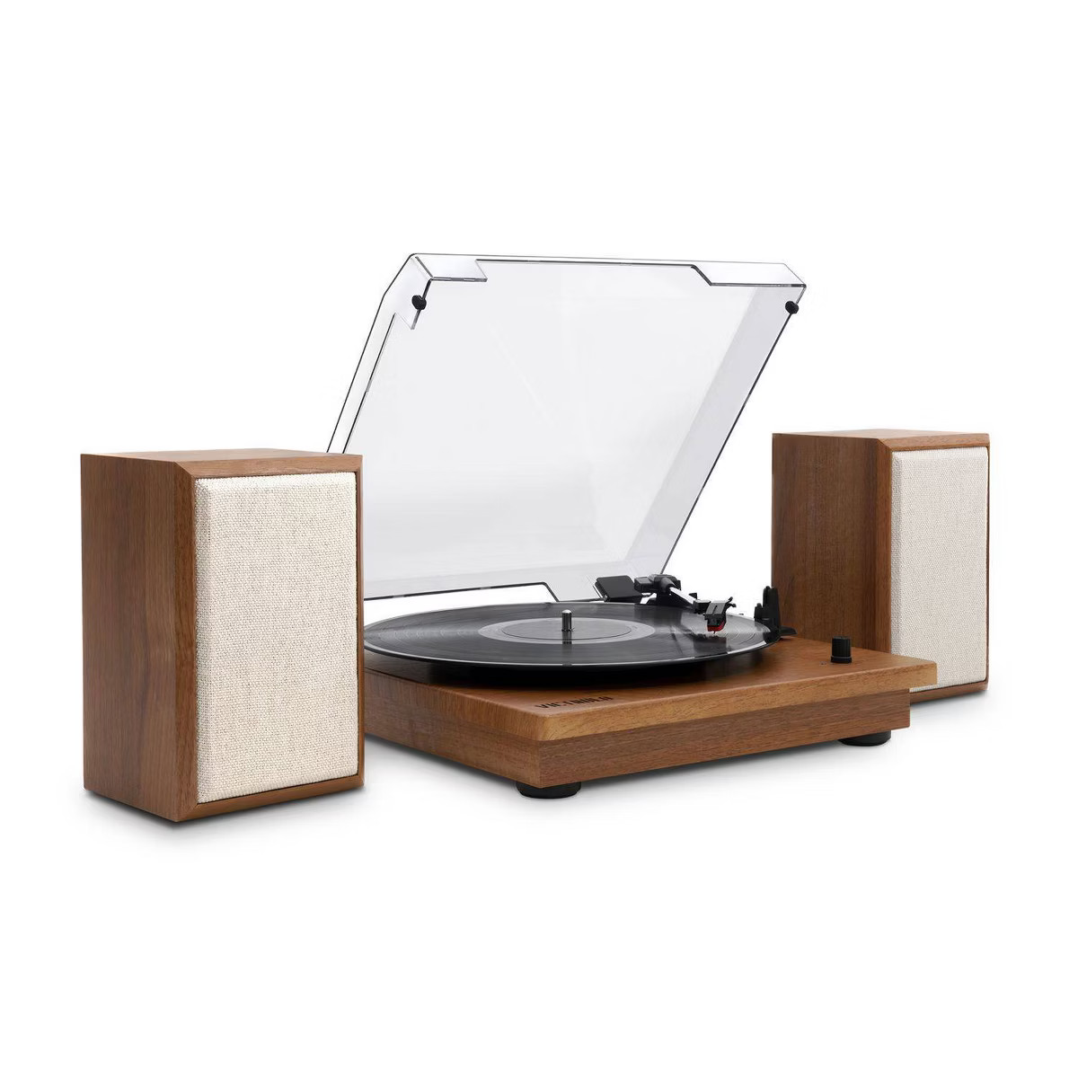 Victrola The Kingfield Bluetooth Record Player Shelf System with Bookshelf Speakers: Belt Drive, ... | Target