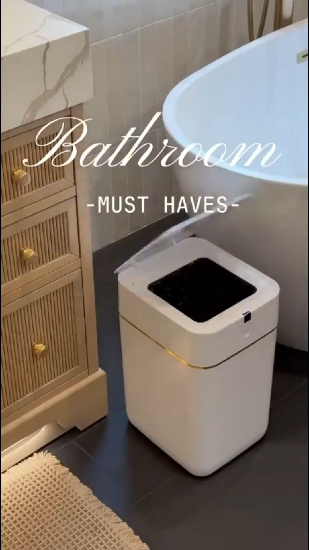 Tired of applying stickers to your containers only to have them turn out crooked? 😆 Try this simple hack: flip the new sticker and align it with the existing sticker, then roll the container to apply it evenly. Voilà! Perfectly placed stickers every time! 


Here are my top picks for practical yet stylish bathroom essentials!

1.  Automatic Trash Can: This game-changing trash can is self-emptying, making bathroom cleanup a breeze.

2.  Designer Shower Soap Dispensers: Elevate your bathroom's aesthetic with these sleek, high-end looking dispensers.

3.  Versatile Suction Hooks: These hooks work wonders on glass, textured tile, and even come with 3M attachments for added security on rough surfaces.

4.  Hair Catcher: A must-have for avoiding clogged drains, this handy tool keeps your bathroom plumbing flowing freely.

5.  I'm loving the Nordic-style teak bath mats, which come in various sizes and finishes, including oiled. 

6. The acrylic bath tray is also stunning, with its clear design that adds a touch of minimalist chic. 

7. Waffle bath mats are another must-have - they're not only gorgeous, but also non-slip. 

8. And for a practical touch, a soap and lotion pedestal is a game-changer, keeping water spills and accumulation under control.

9. These finds combine functionality with style, making them perfect for a practical bathroom upgrade!

#LTKStyleTip 
#LTKHome #LTKSaleAlert
