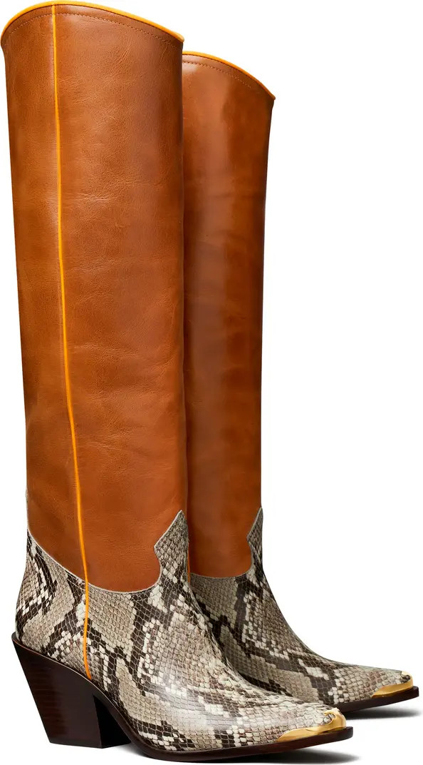 Western Knee High Boot (Women) | Nordstrom