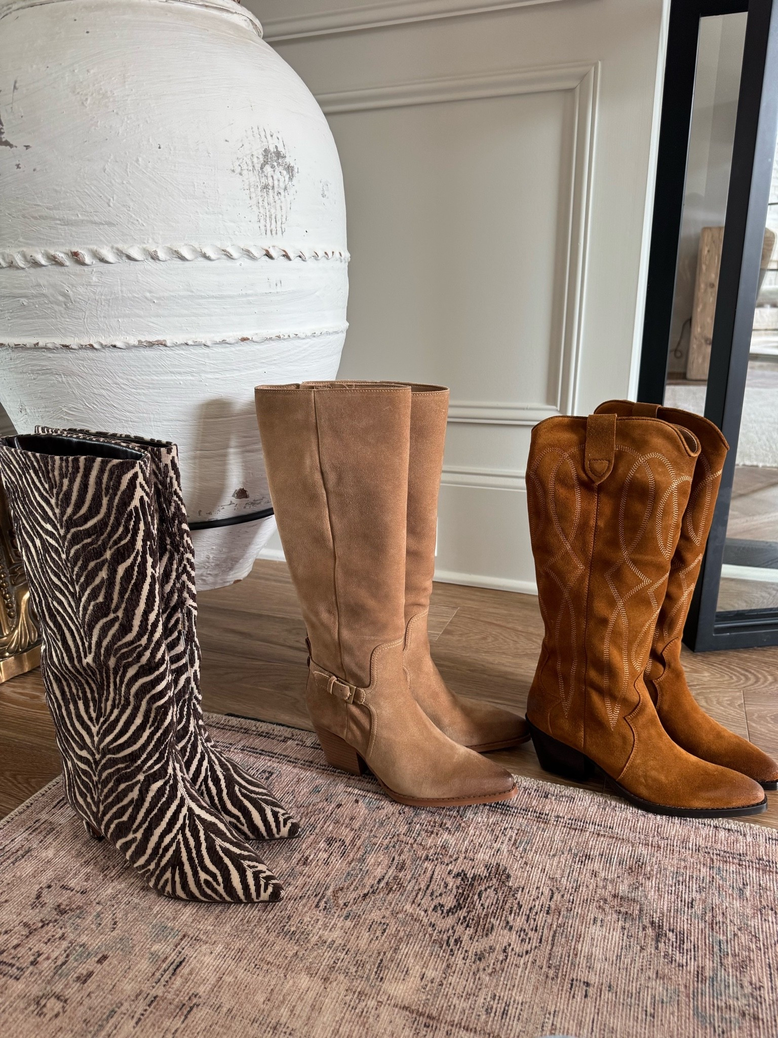 the tall boots i snagged from the #nsale

#LTKSaleAlert