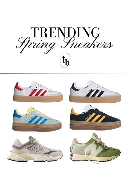 Spring sneakers from new balance and adidas 🌼

#LTKshoecrush #LTKfitness #LTKActive