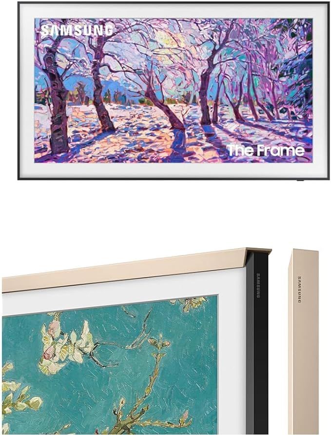 SAMSUNG 50-Inch Class QLED 4K The Frame LS03B Series, Quantum HDR, Slim Fit Wall Mount Included, ... | Amazon (US)