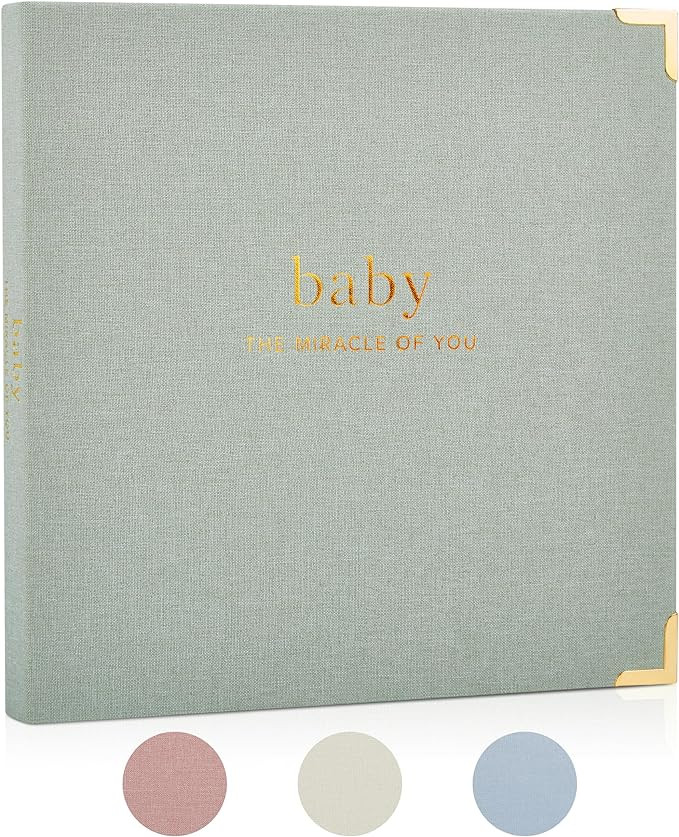 Keepsake Baby Memory Book for Boys and Girls – Timeless First 5 Year Baby Book – Neutral Jour... | Amazon (US)