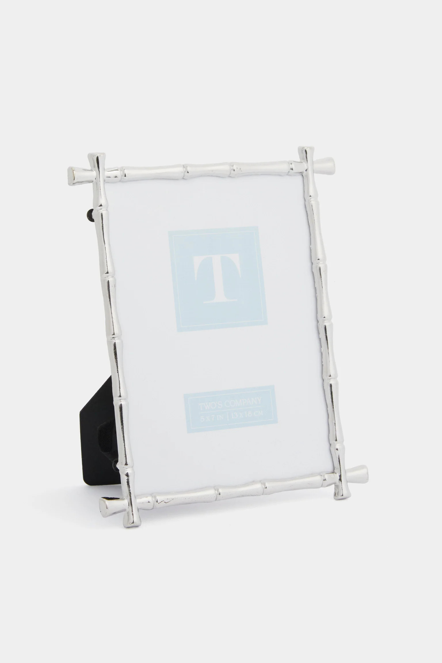 5x7 Bamboo Silver Frame | Tuckernuck (US)