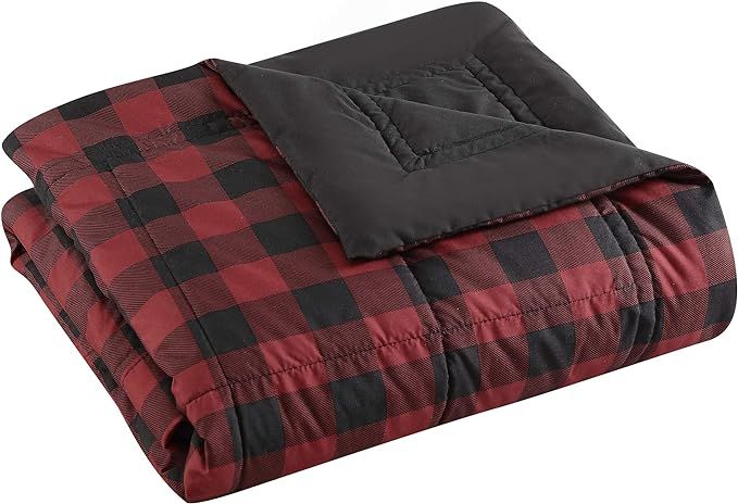 Eddie Bauer Home | Mountain Collection | Blanket - Ultra Soft and Cozy, Goose Down Alternative Re... | Amazon (US)