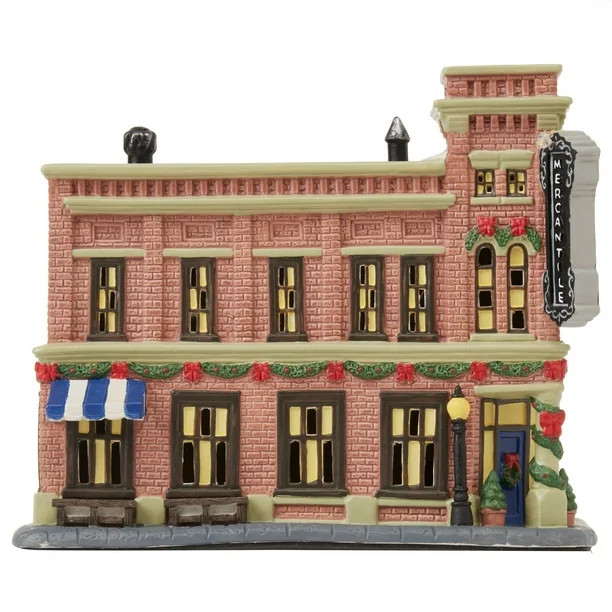 The Pioneer Woman Christmas Village Decoration, Mercantile Shop | Walmart (US)