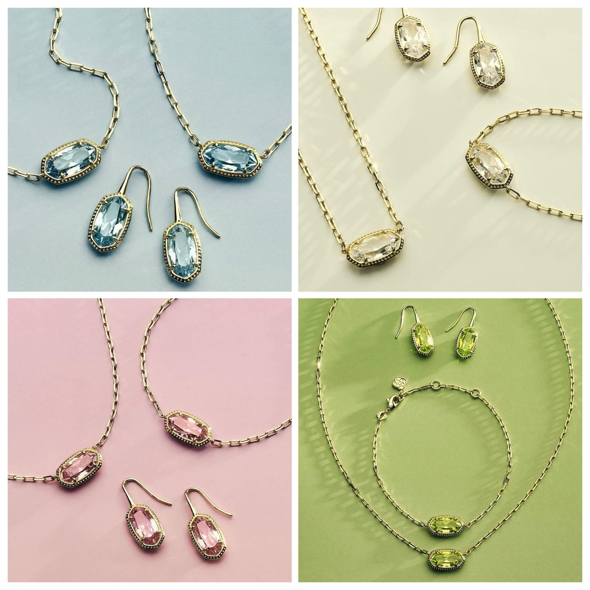 How pretty are these new Kendra Scott pieces?! 🤩 This new Elisa Luxe Collection is so pretty, and the necklaces and bracelets feature the super popular paperclip style chains. Love the fresh colors! Would make excellent gifts also ✨

#LTKBeauty #LTKootd #LTKSeasonal