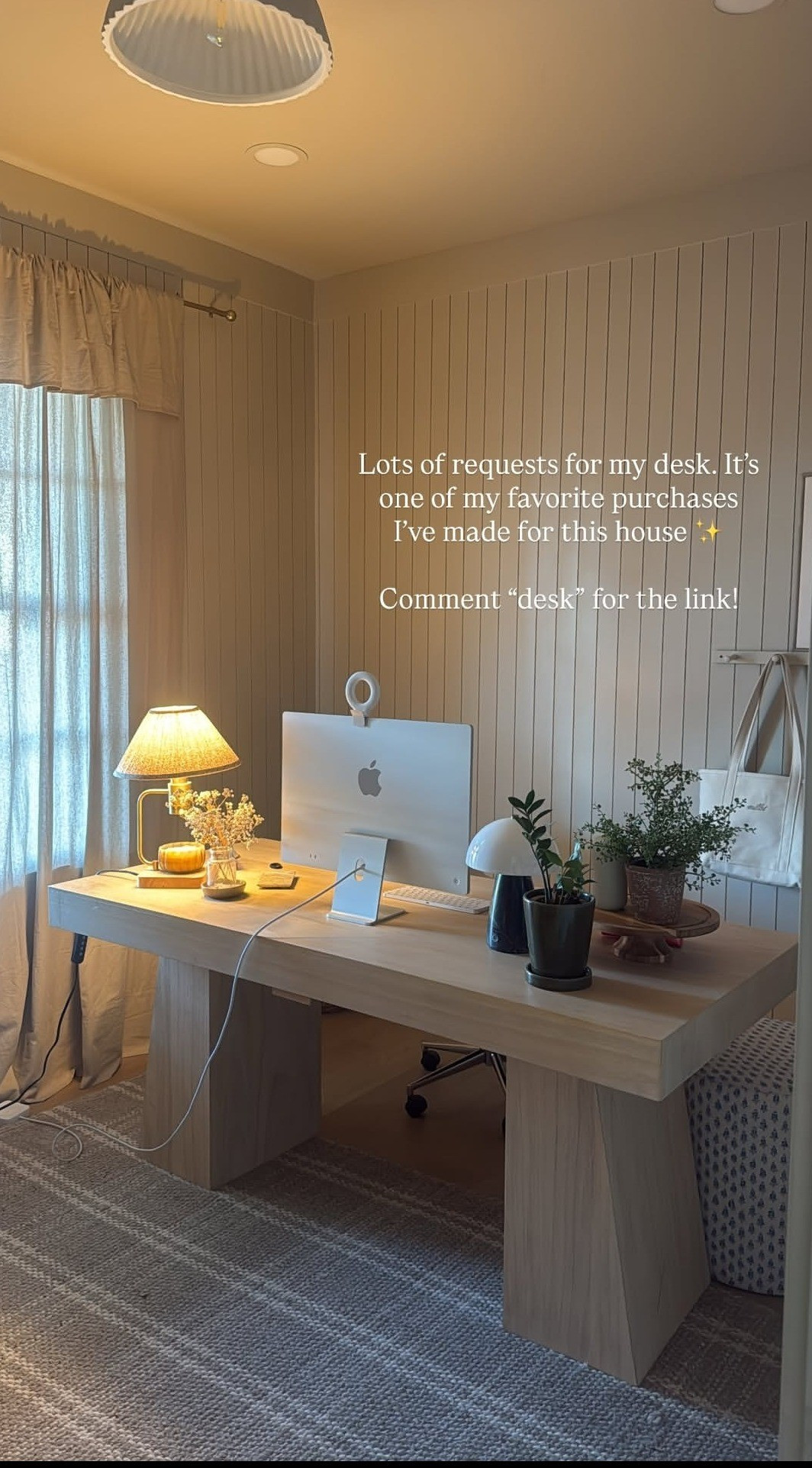 I finally got my office cleaned up and organized and I got so many messages asking for a link to my desk! It is stunning, easily one of my favorite purchases I made for our home  

 #LTKdayinmylife #LTKHome