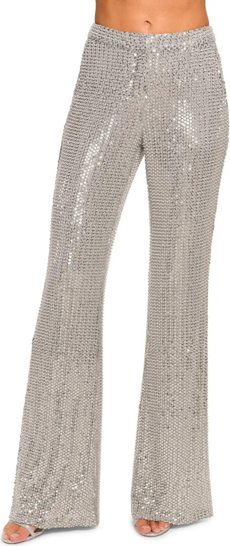 Olivian Sequin Wide Leg Pants | Nordstrom
