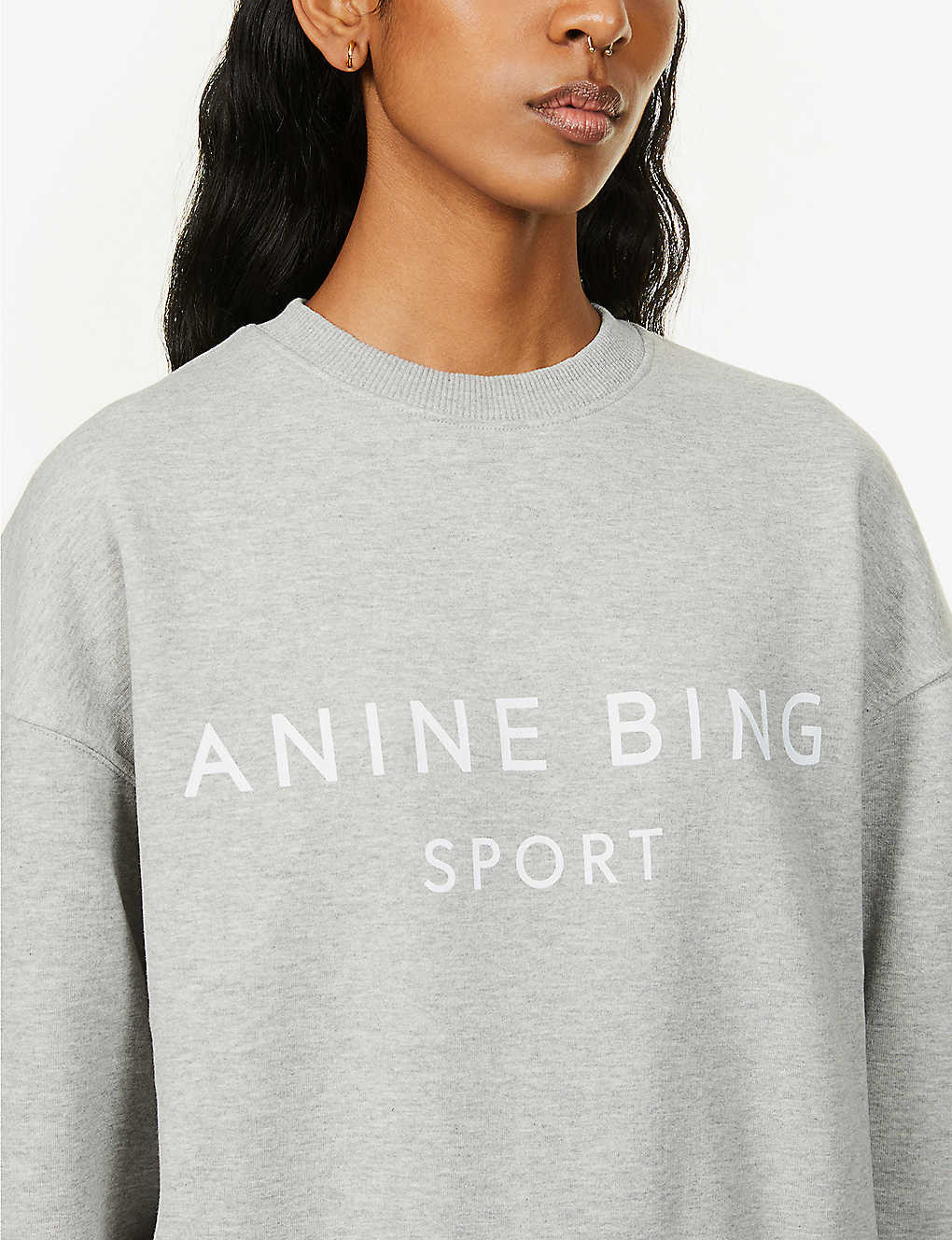 Evan branded cotton-blend sweatshirt | Selfridges