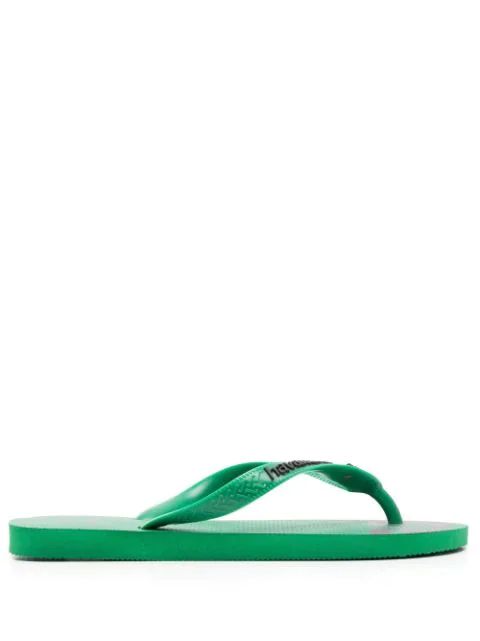 ROTATE x Havaianas logo-print Flip Flops - Farfetch | Farfetch Global