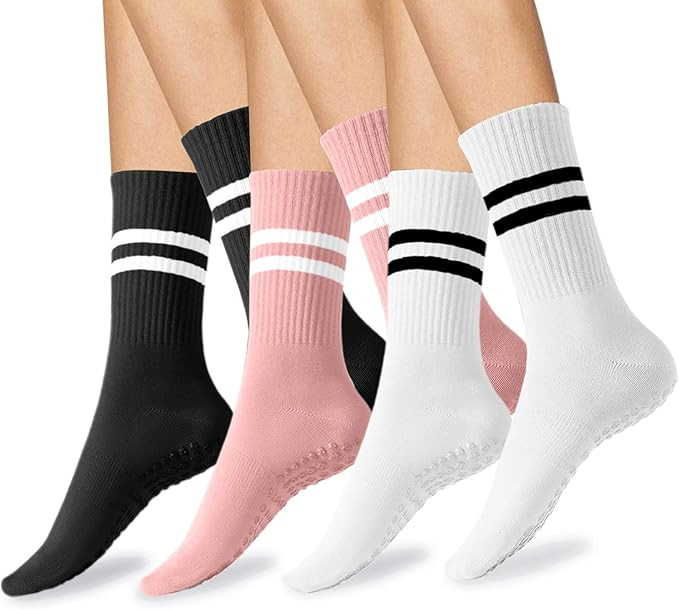 Diu Life Grip Socks Yoga Socks with Grips for Women Non Slip, Pilates, Workout, Pure Barre, Balle... | Amazon (US)