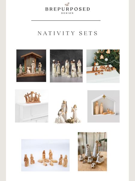 Beautiful nativity sets to add to your holiday decor and remind you what Christmas is all about 

#LTKHoliday #LTKhome #LTKSeasonal
