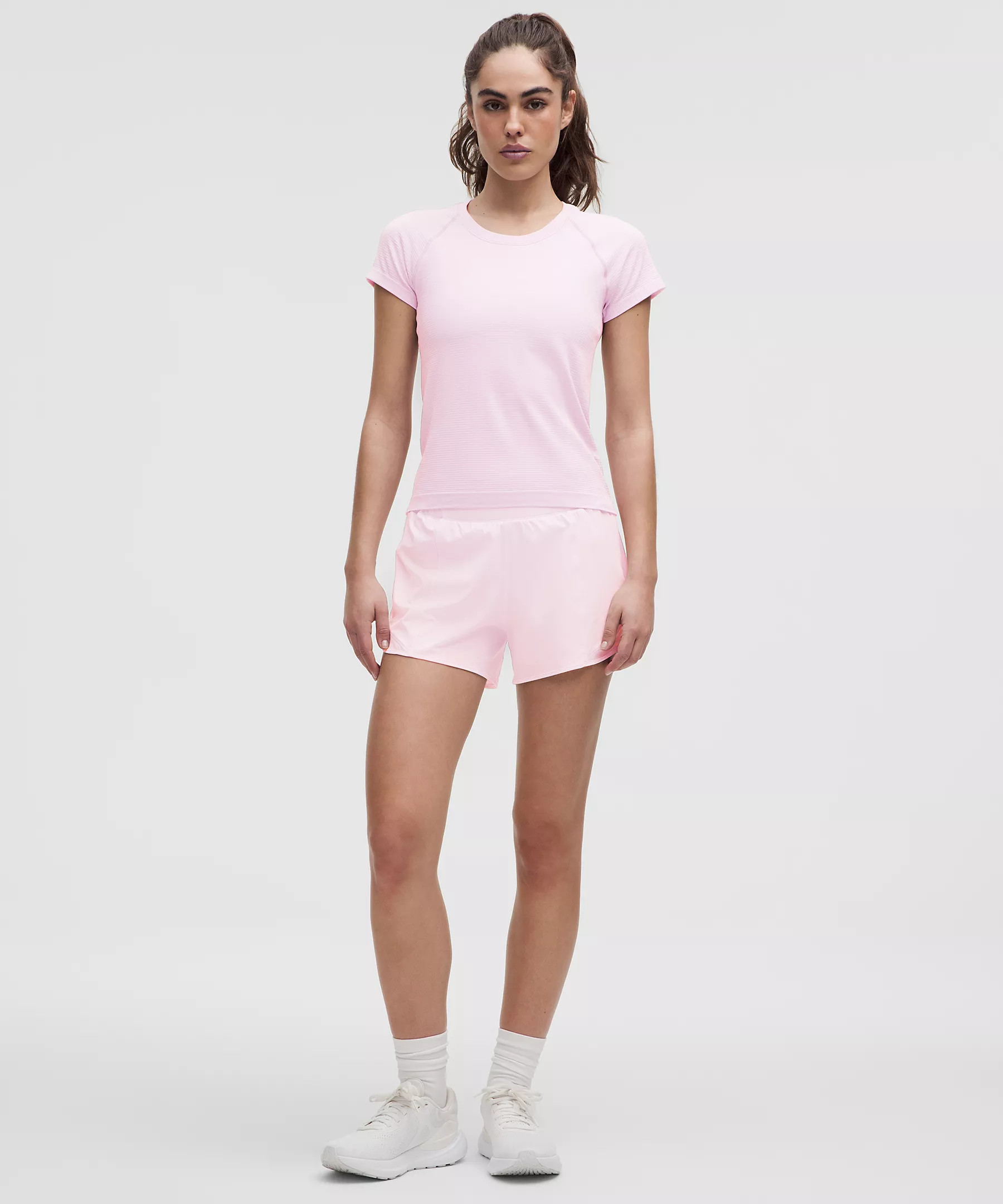 Hotty Hot High-Rise Lined Short 4" | Lululemon (US)