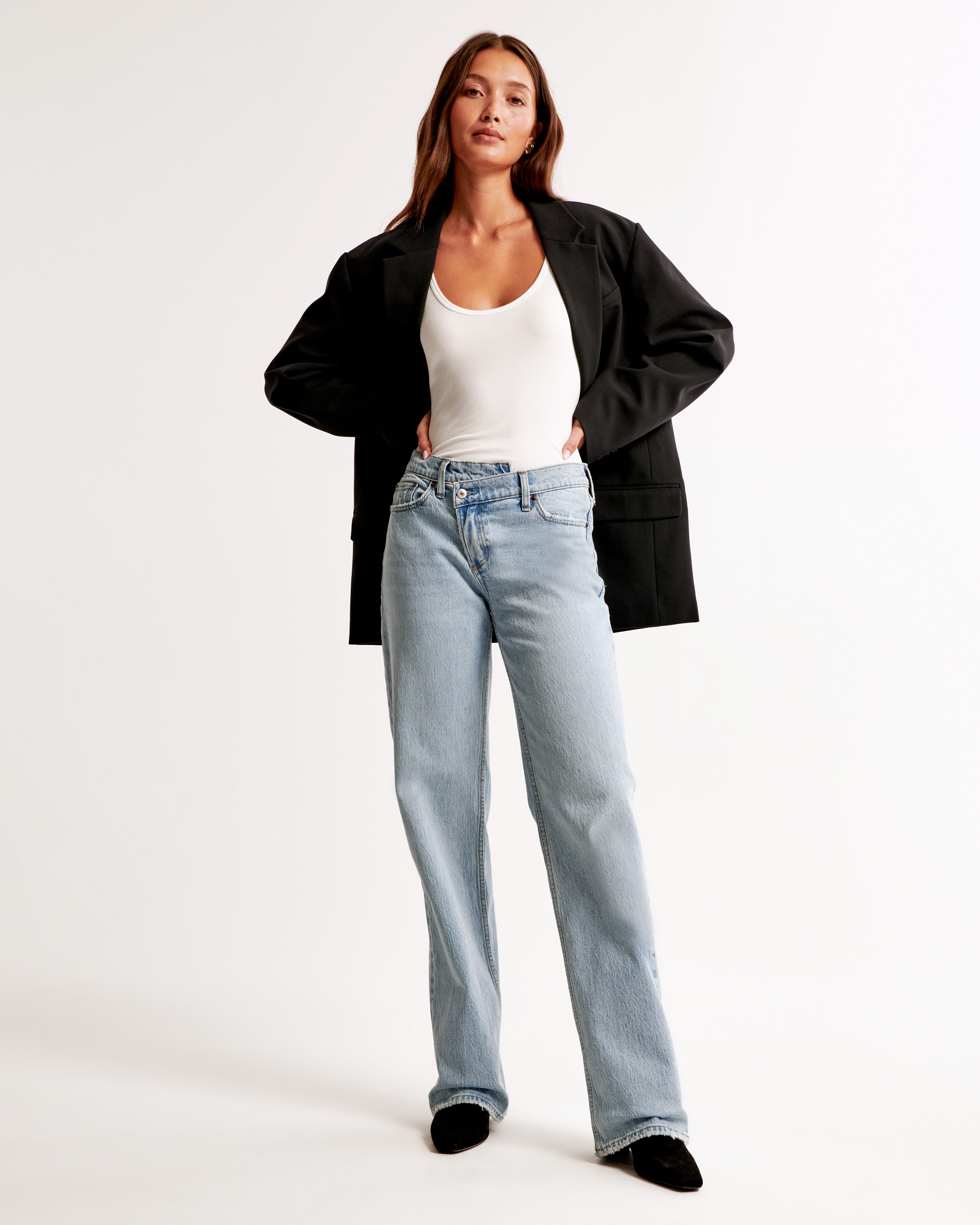 Low Rise Baggy Jean | Abercrombie & Fitch (US)