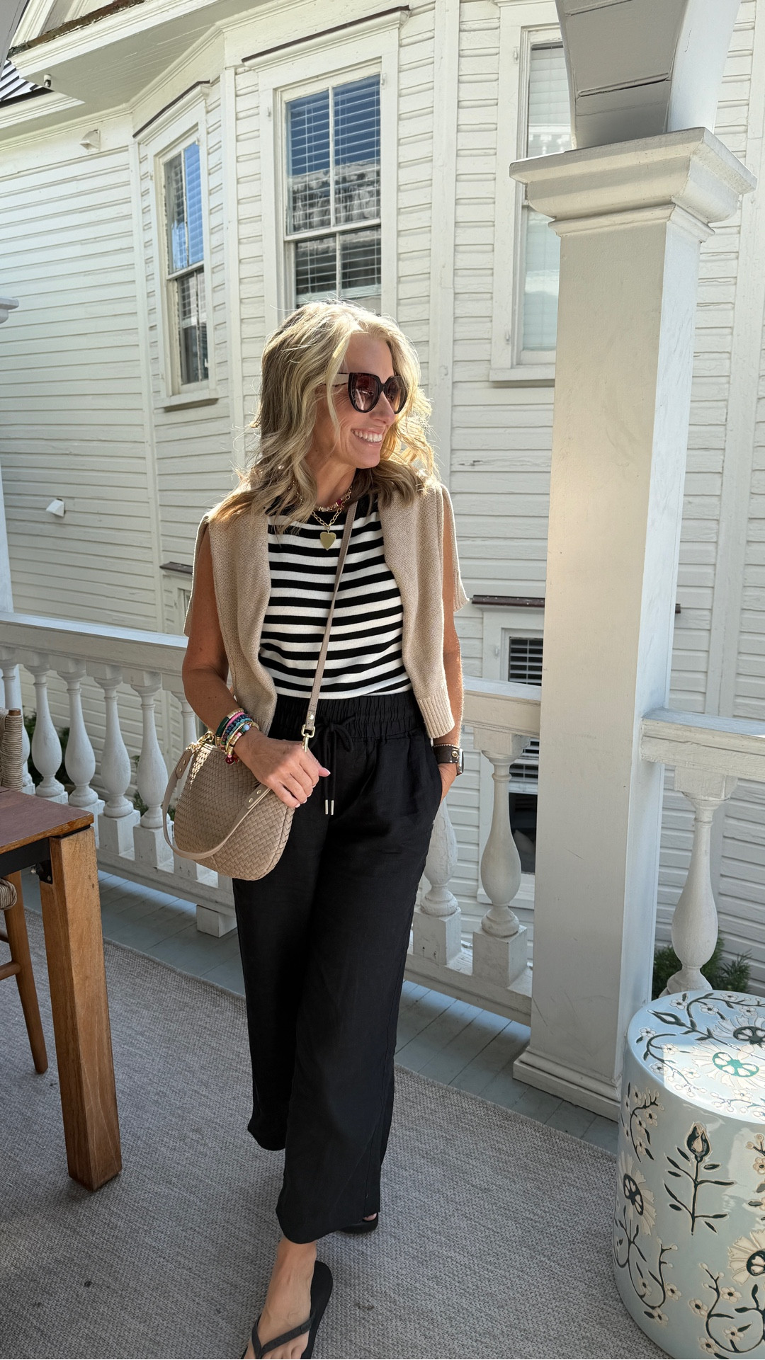 Love this core little outfit with Wuince line pants and Amazon sweater. Wearing smalls 

#LTKFindsUnder100 #LTKOver40 #LTKFindsUnder50