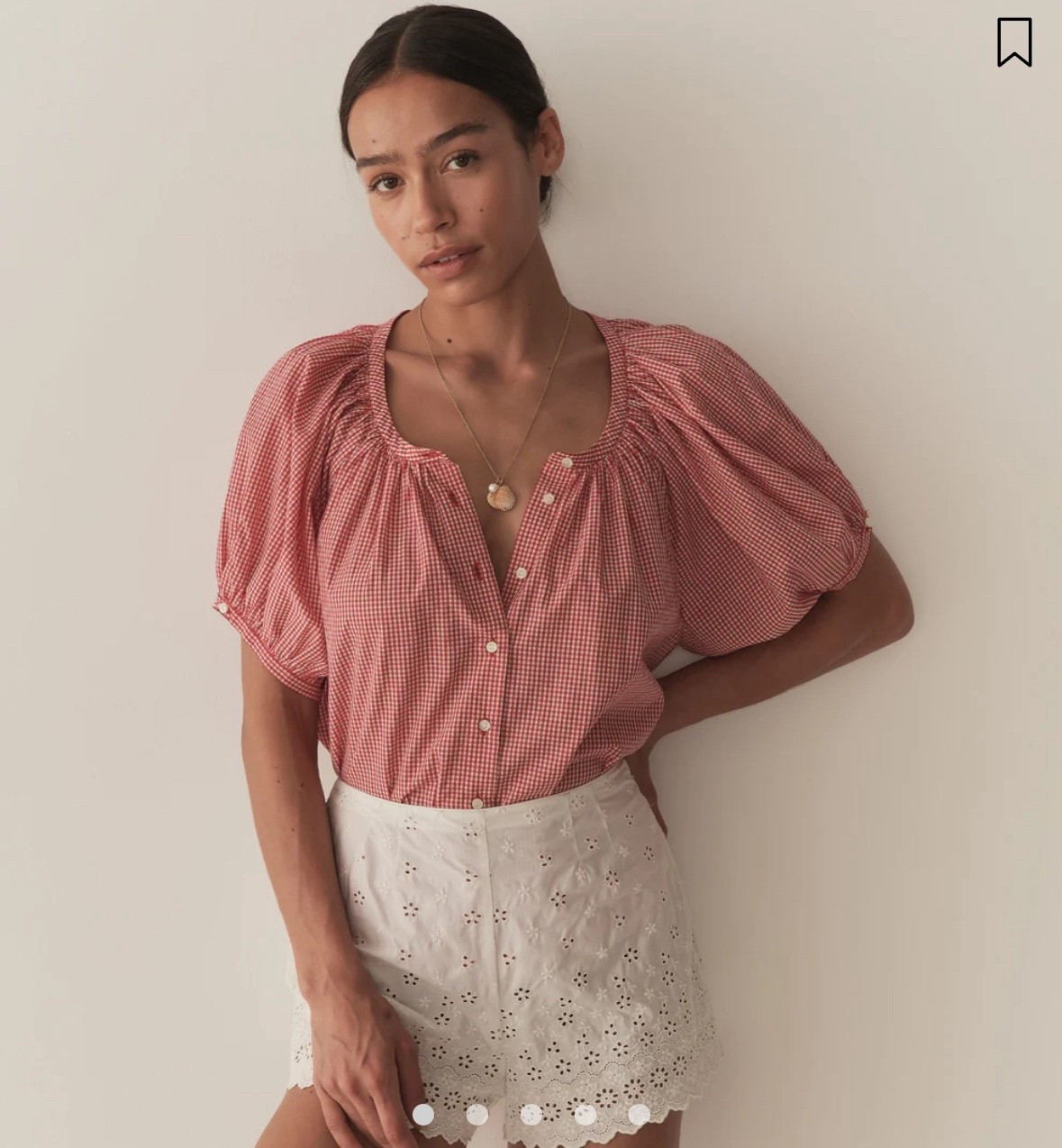 Doen red gingham June top 

#LTKStyleTip #LTKSeasonal #LTKTravel