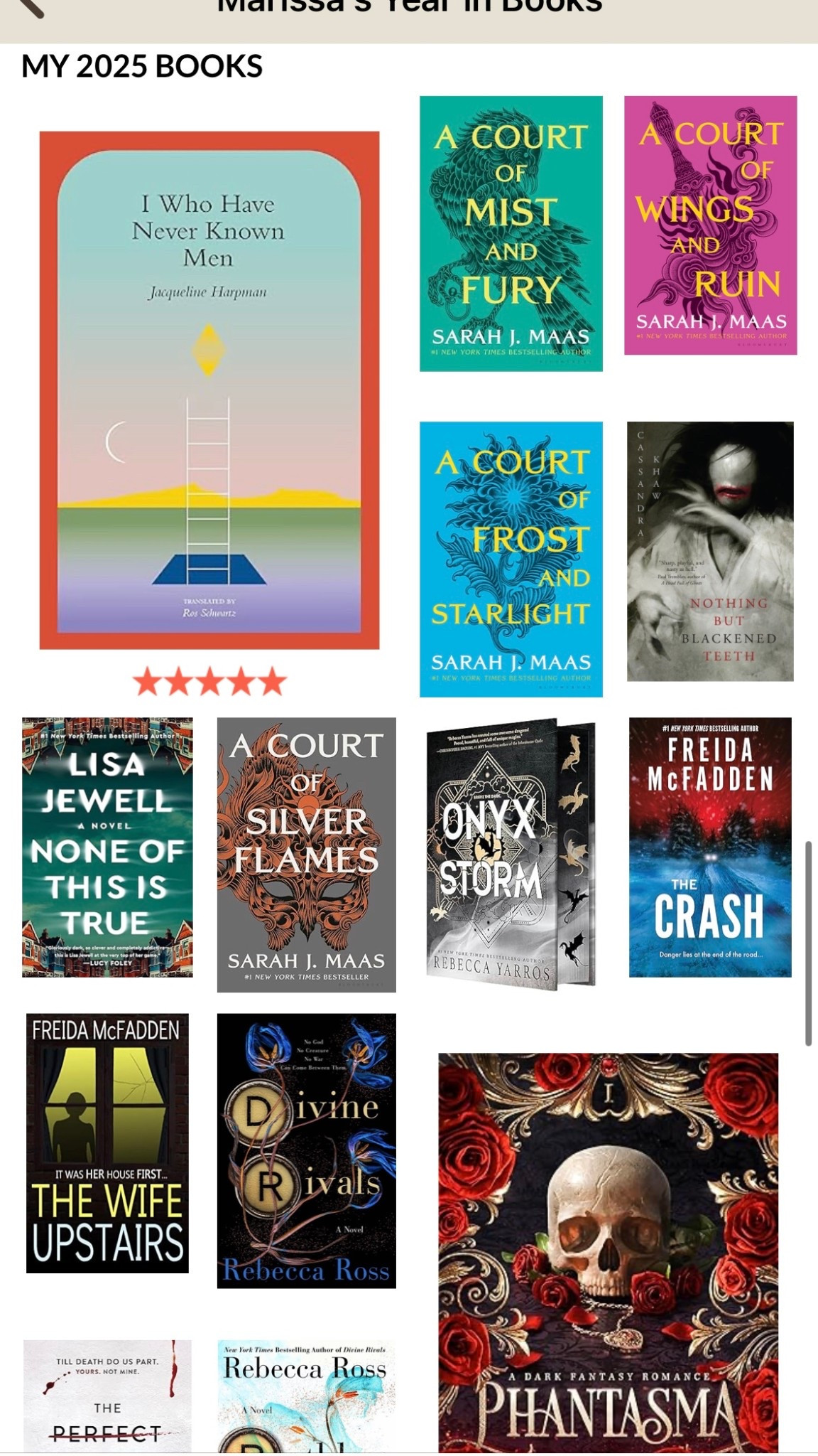 2025 book recap!! 
Read a total of 31 books this year & am eager to keep the momentum for the new year- any recommendations?? #books #tbr #newyear #reading 

#LTKU #LTKHome #LTKTravel